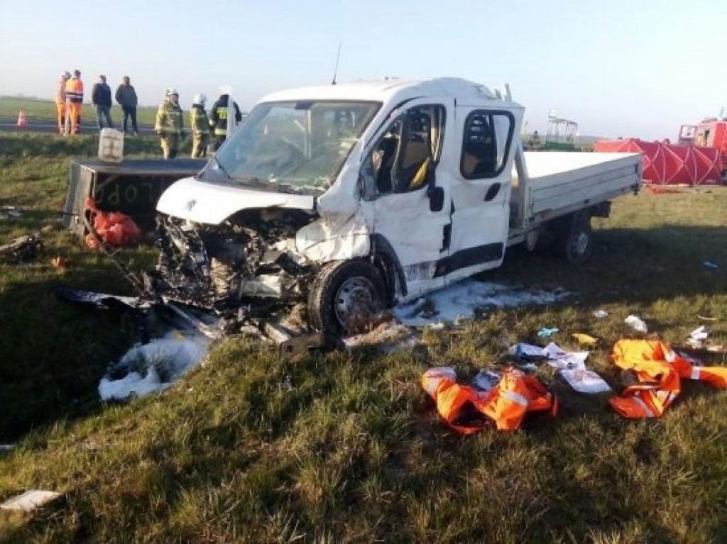 Tragiczny wypadek na drodze krajowej nr 12