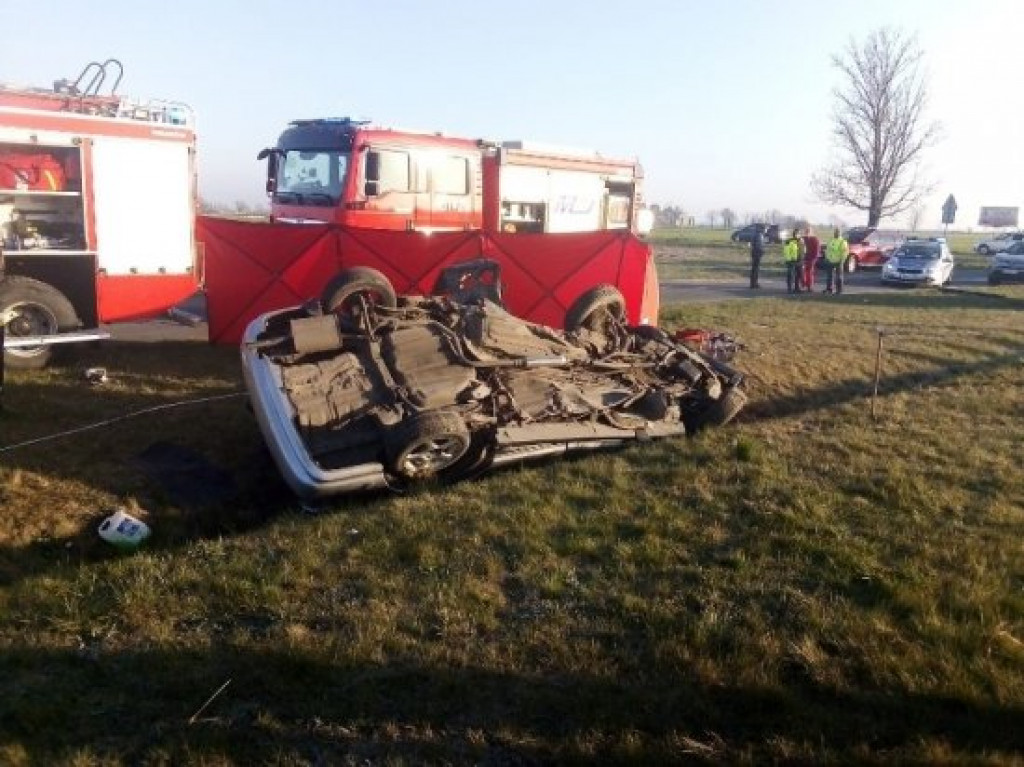 Tragiczny wypadek na drodze krajowej nr 12
