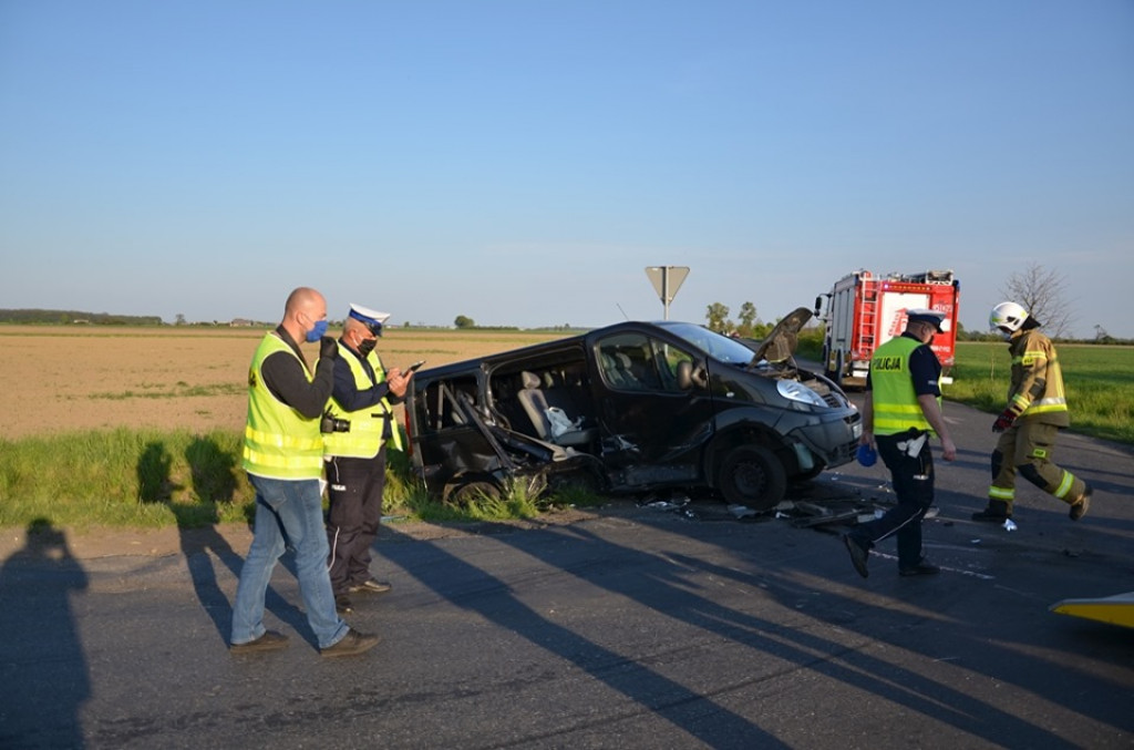 Wypadek w Roszkowie