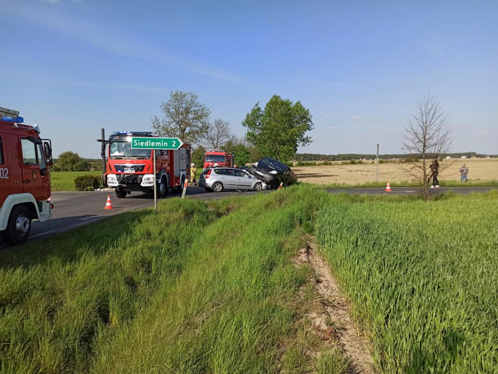 Wypadek w Roszkowie