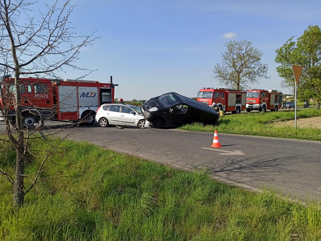 Wypadek w Roszkowie