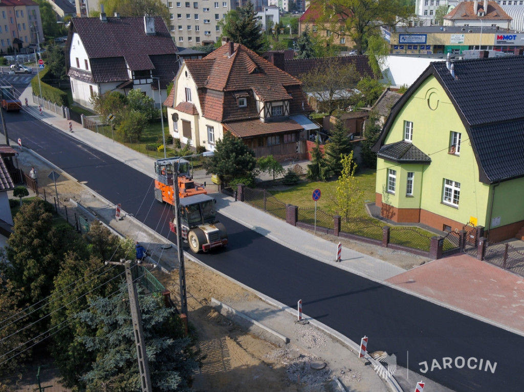 Przebudowa ul. Batorego w Jarocinie