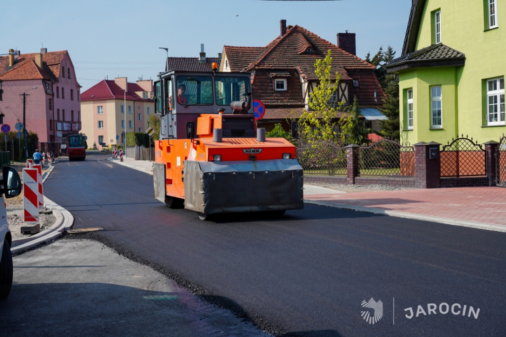 Przebudowa ul. Batorego w Jarocinie
