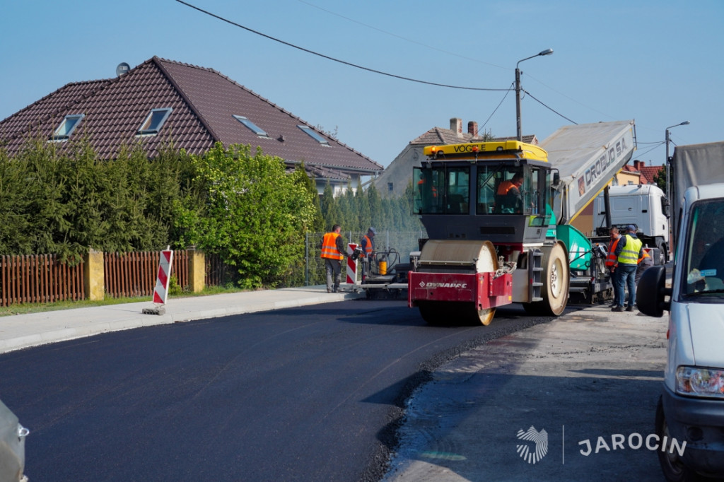 Przebudowa ul. Batorego w Jarocinie