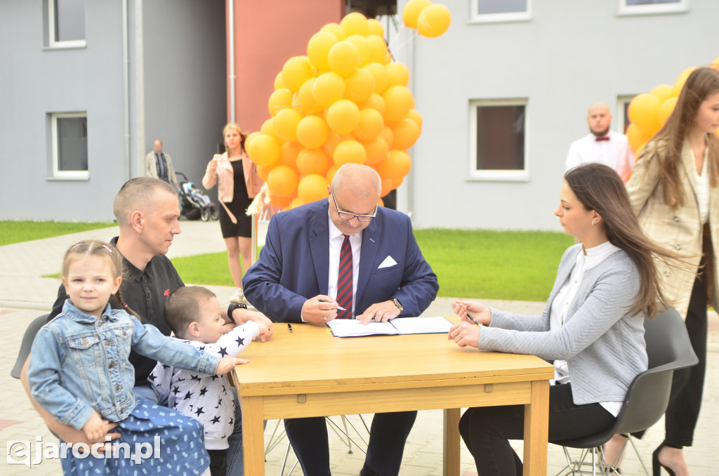 Otwarcie 108 mieszkań przy ul. Siedlemińskiej w Jarocinie