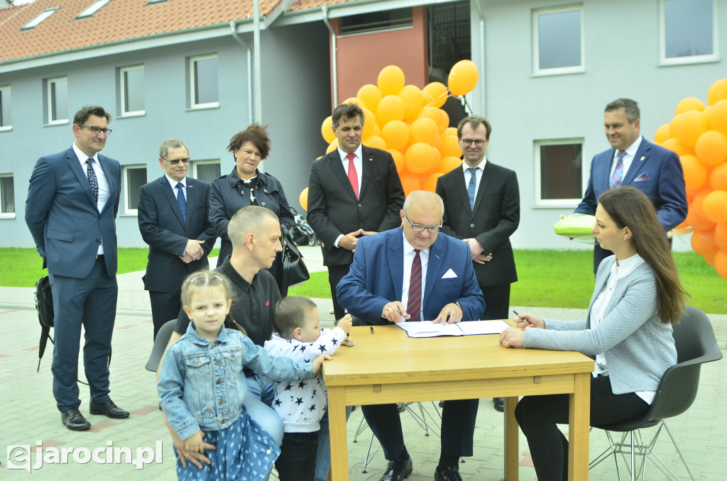 Otwarcie 108 mieszkań przy ul. Siedlemińskiej w Jarocinie
