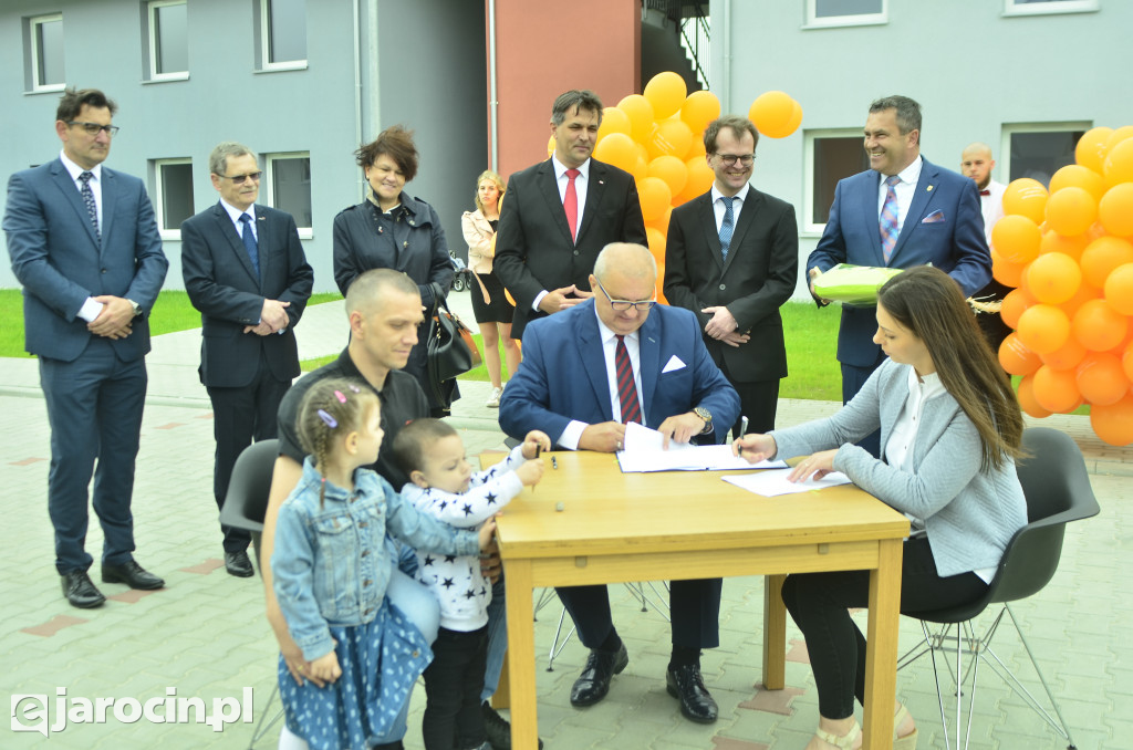 Otwarcie 108 mieszkań przy ul. Siedlemińskiej w Jarocinie