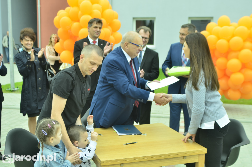 Otwarcie 108 mieszkań przy ul. Siedlemińskiej w Jarocinie