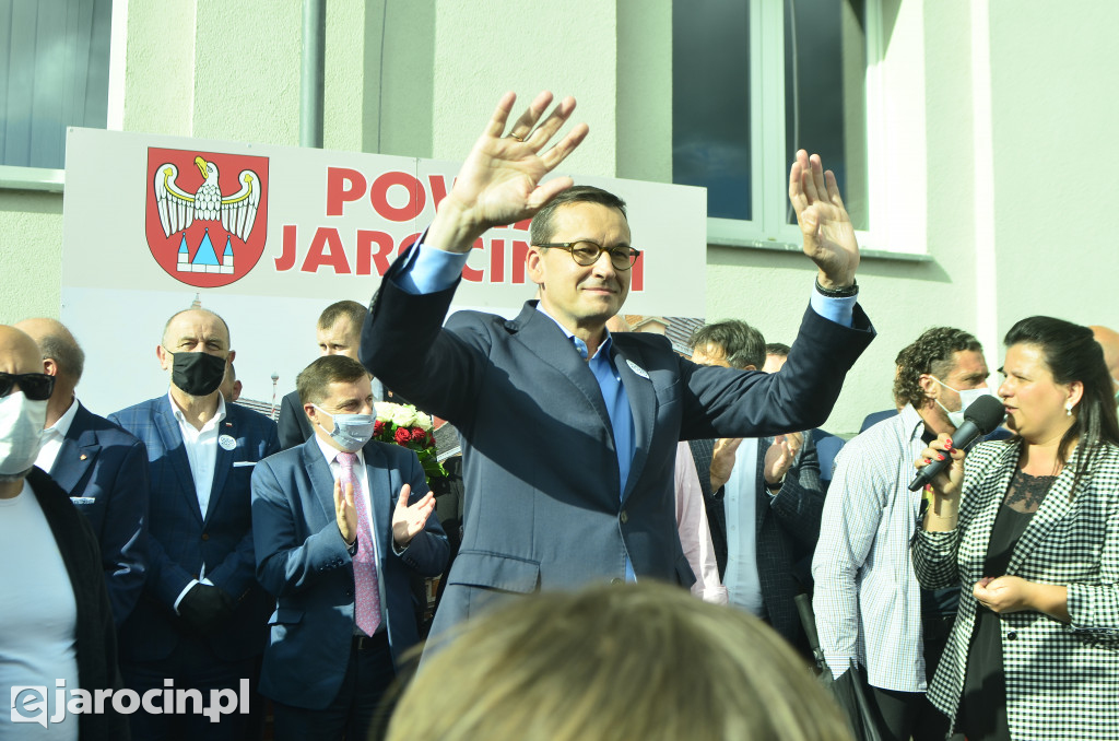 Premier Morawiecki w Jarocinie