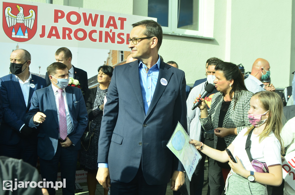 Premier Morawiecki w Jarocinie