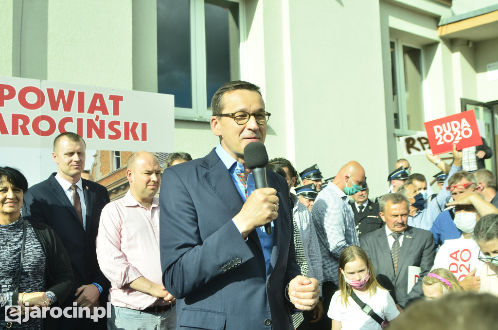Premier Morawiecki w Jarocinie