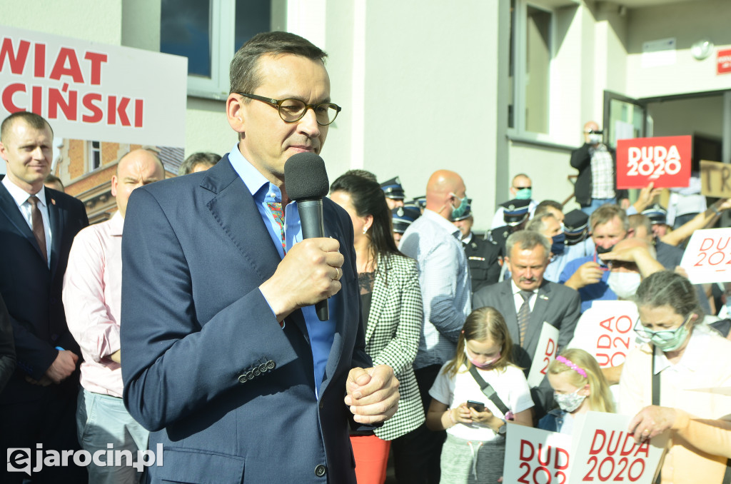 Premier Morawiecki w Jarocinie