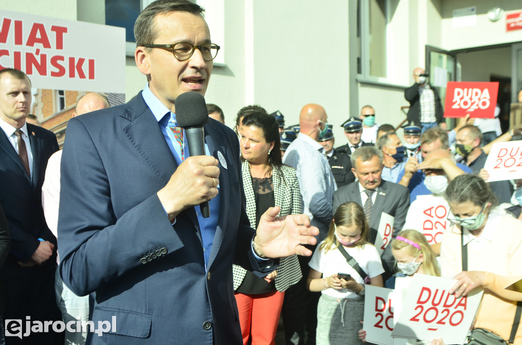 Premier Morawiecki w Jarocinie