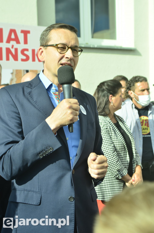 Premier Morawiecki w Jarocinie