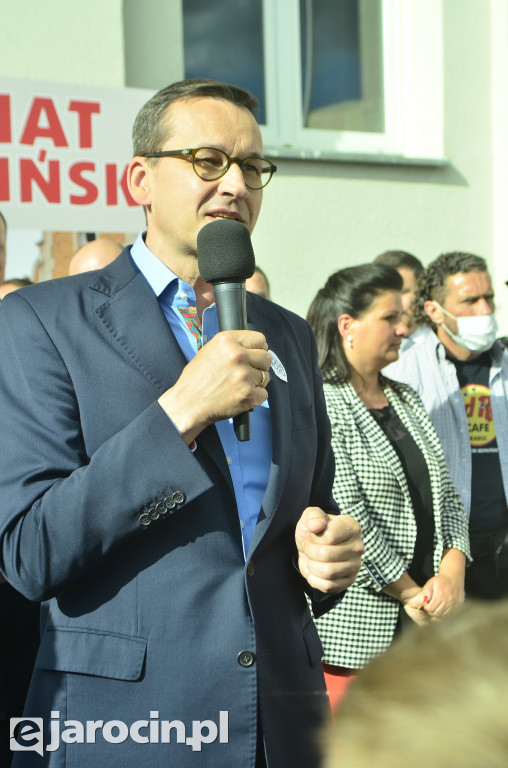 Premier Morawiecki w Jarocinie