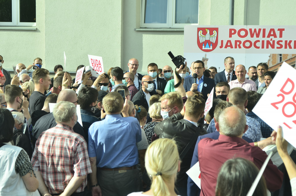 Premier Morawiecki w Jarocinie