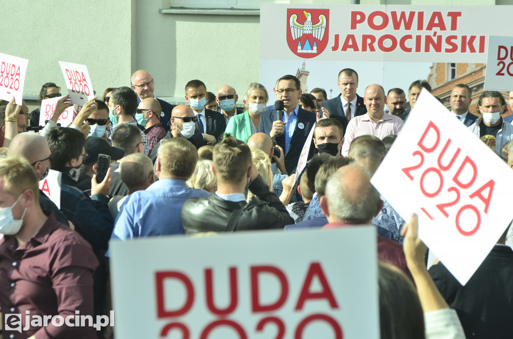 Premier Morawiecki w Jarocinie