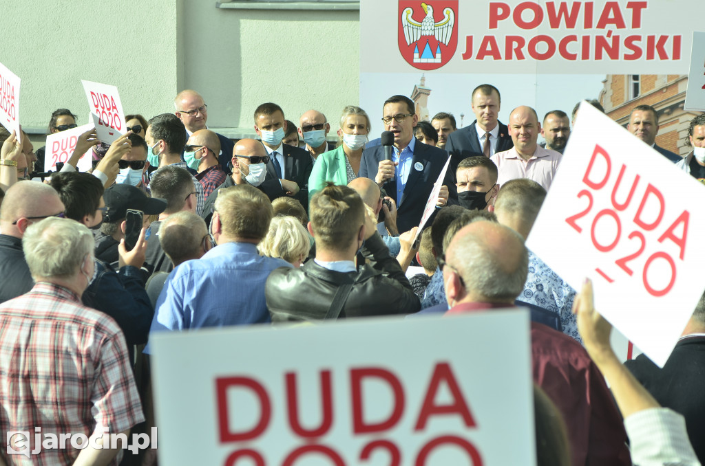 Premier Morawiecki w Jarocinie