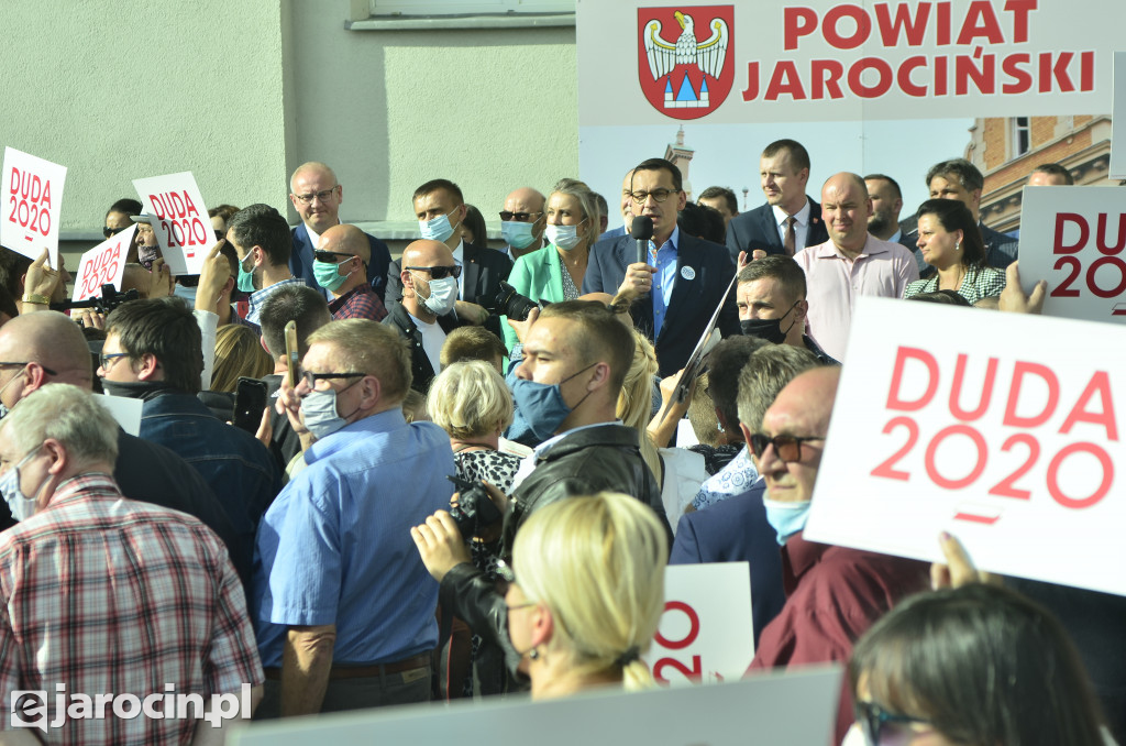 Premier Morawiecki w Jarocinie