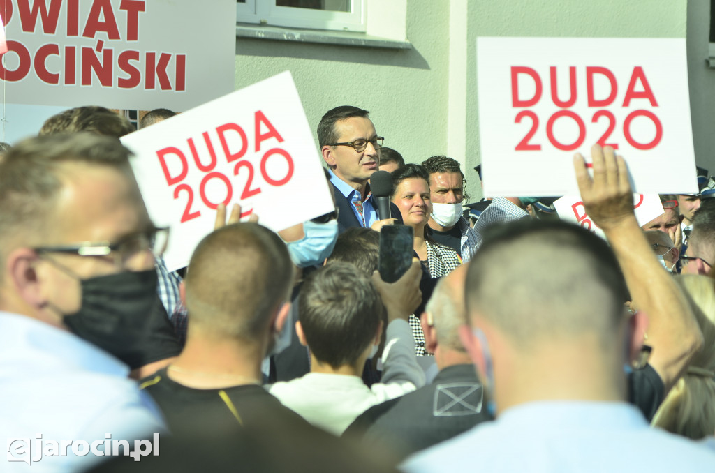 Premier Morawiecki w Jarocinie