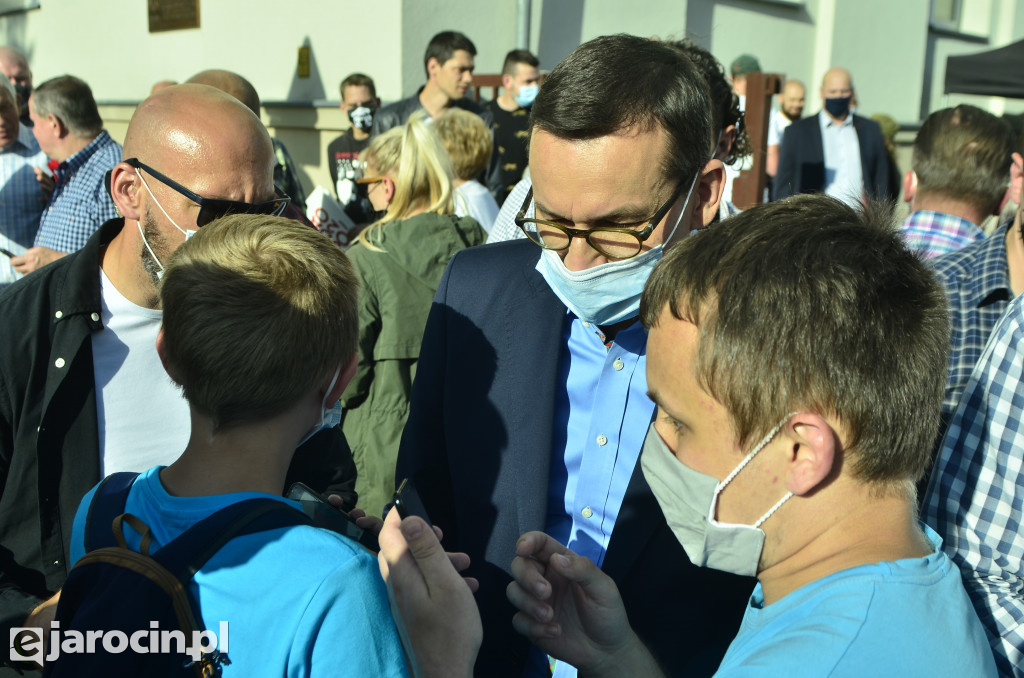 Premier Morawiecki w Jarocinie