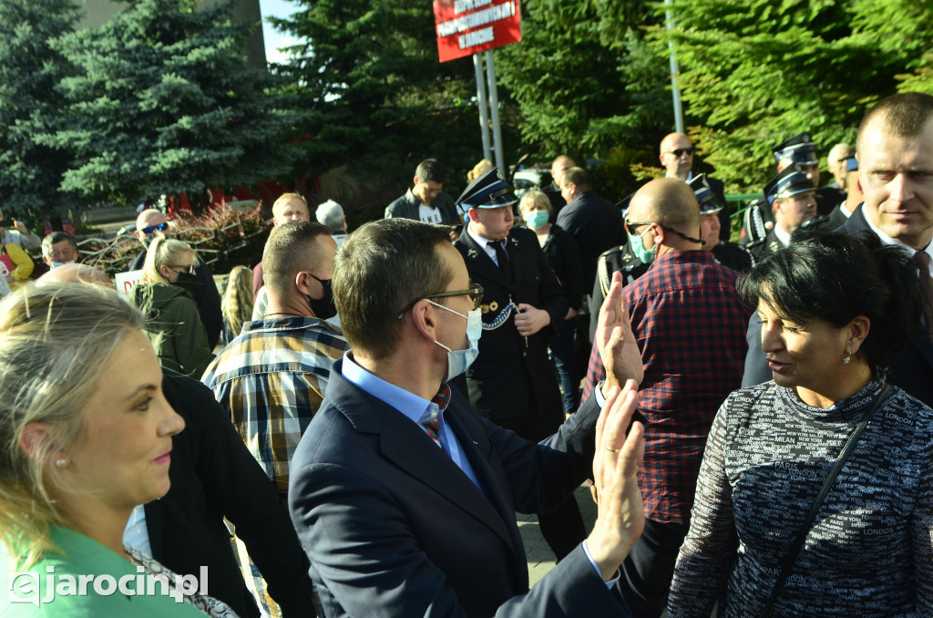 Premier Morawiecki w Jarocinie