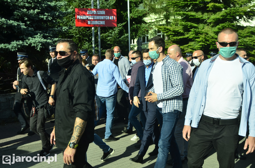 Premier Morawiecki w Jarocinie