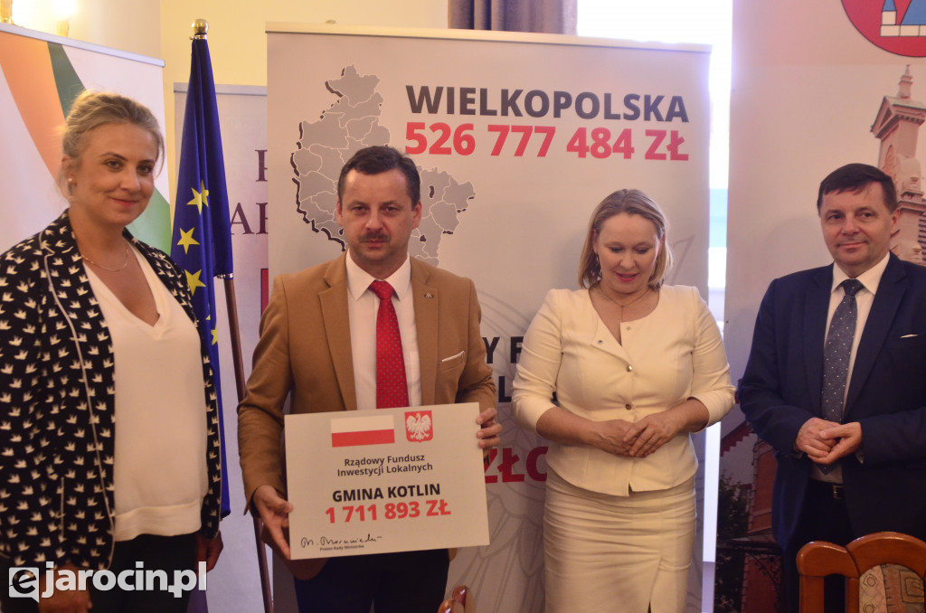 Rządowe pieniądze dla samorządów. Także w powiecie jarocińskim