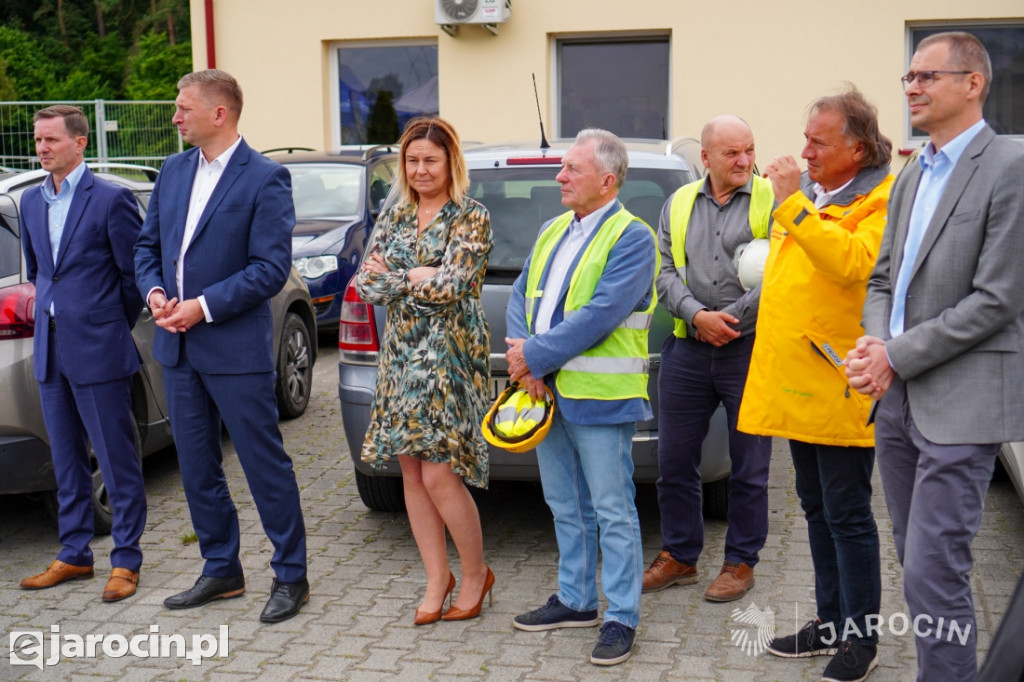 Największa inwestycja w gminie Jarocin znów w budowie