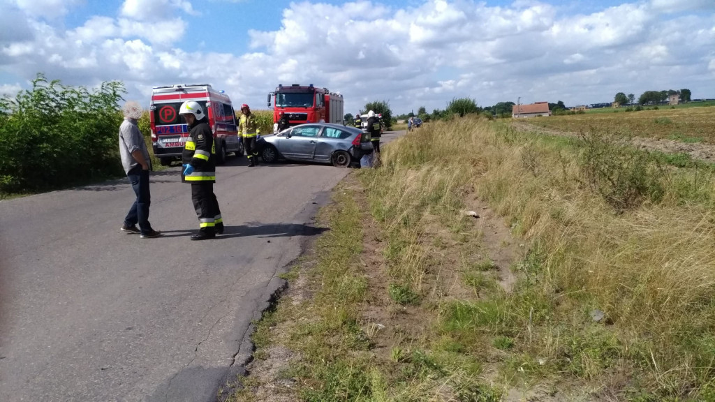 Wypadek na drodze Radlin-Wilkowyja