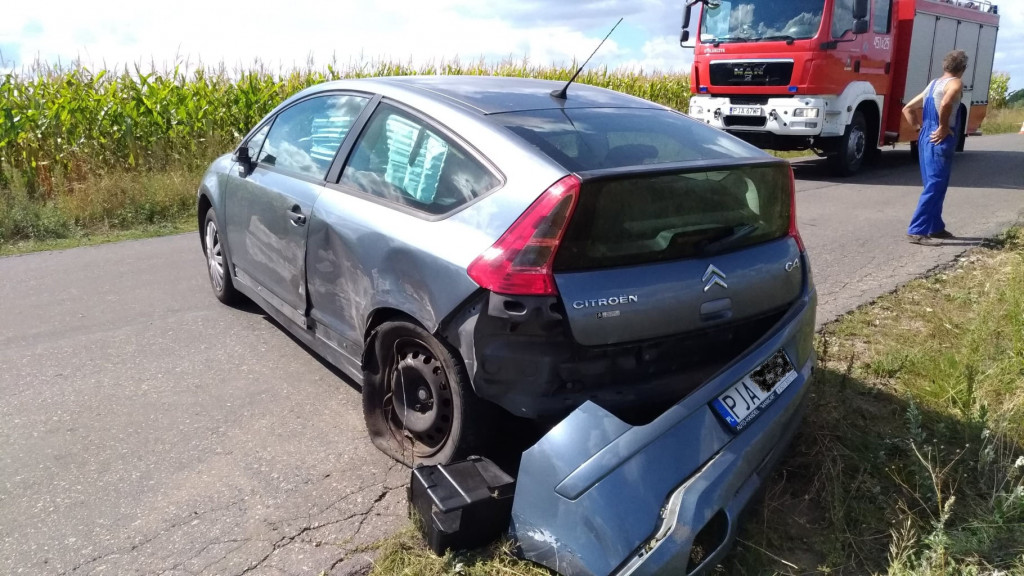 Wypadek na drodze Radlin-Wilkowyja