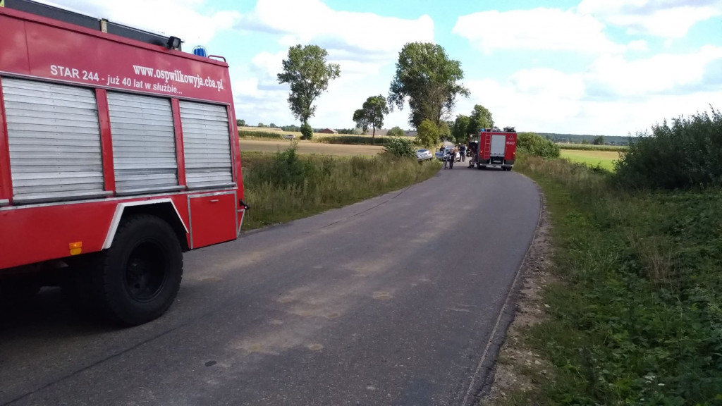 Wypadek na drodze Radlin-Wilkowyja