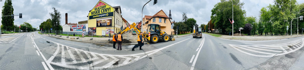 Nowe rondo w centrum Jarocina już powstaje