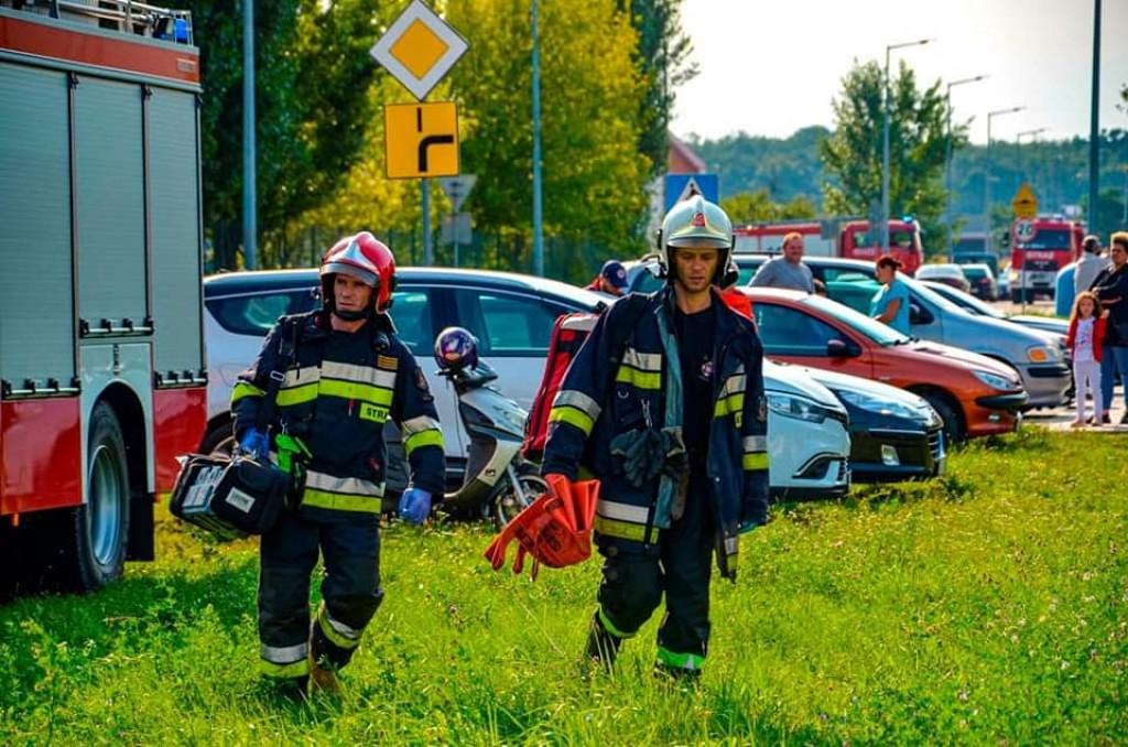 Interwencja Lotniczego Pogotowia Ratunkowego w Jarocinie