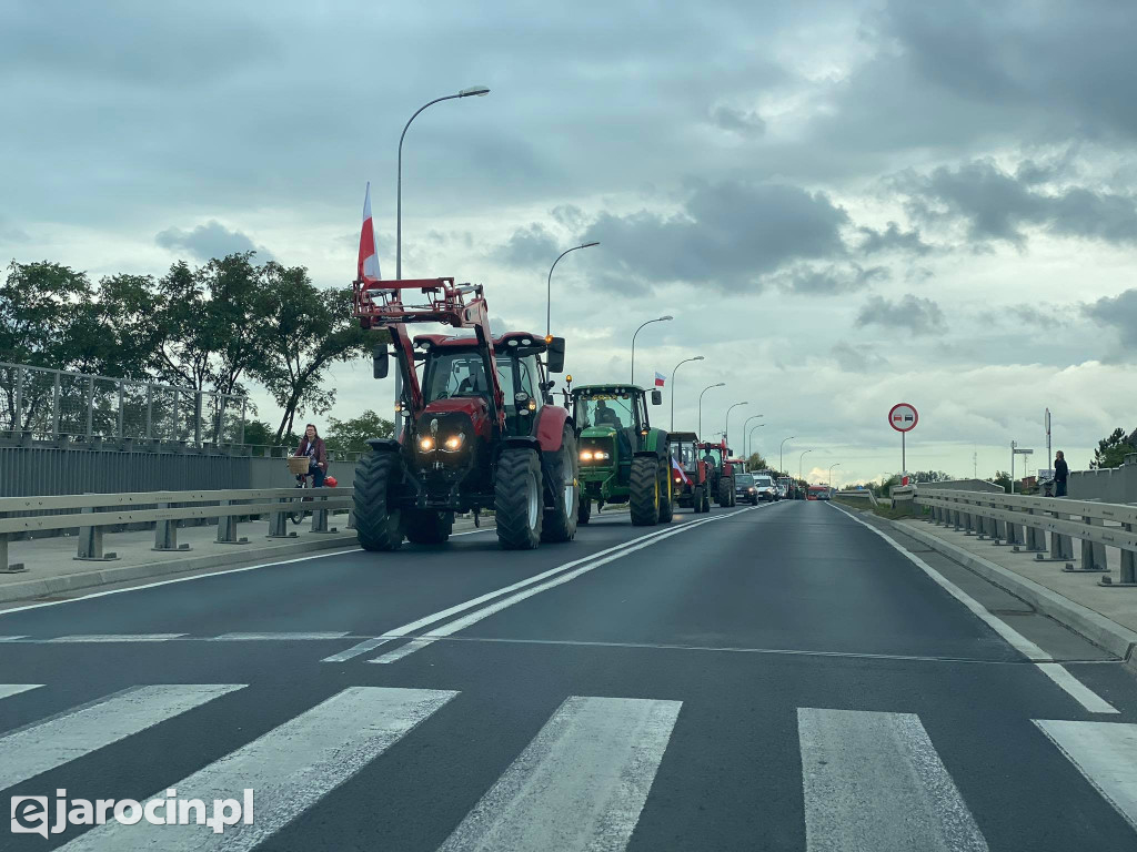 Ogólnopolski protest rolników w powiecie jarocińskim