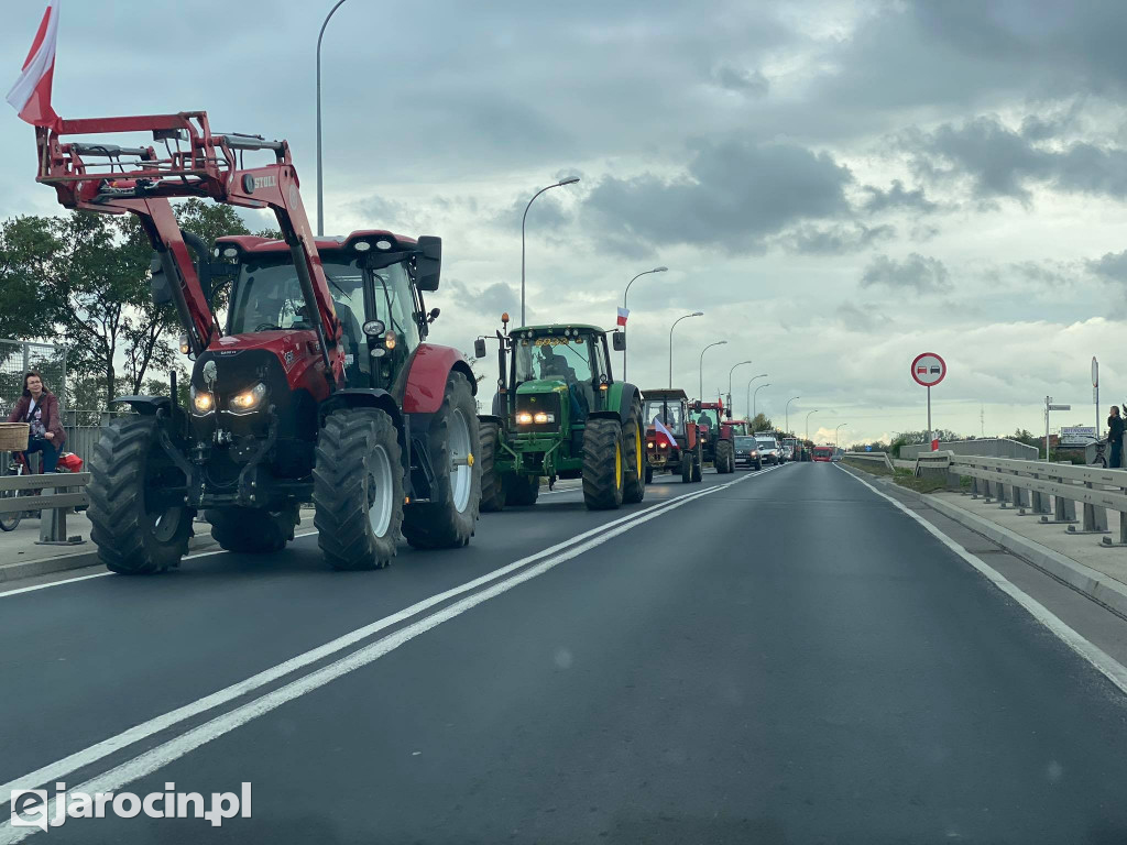 Ogólnopolski protest rolników w powiecie jarocińskim