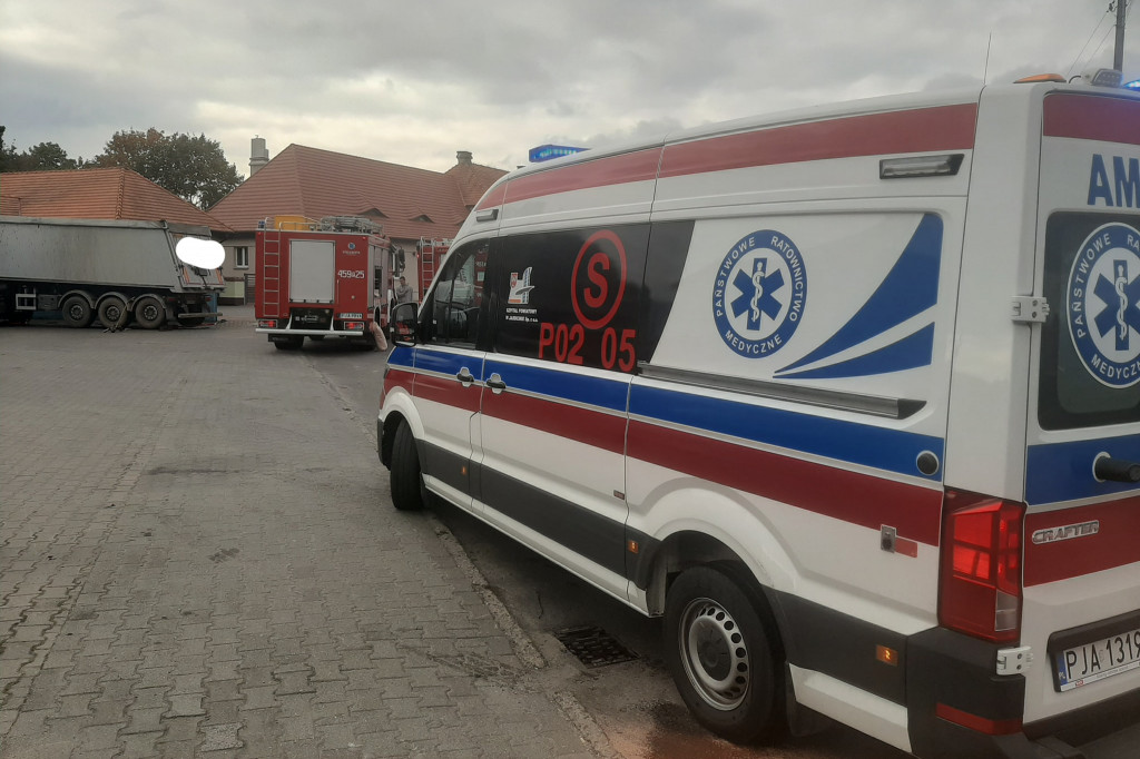 Wypadek w Witaszycach