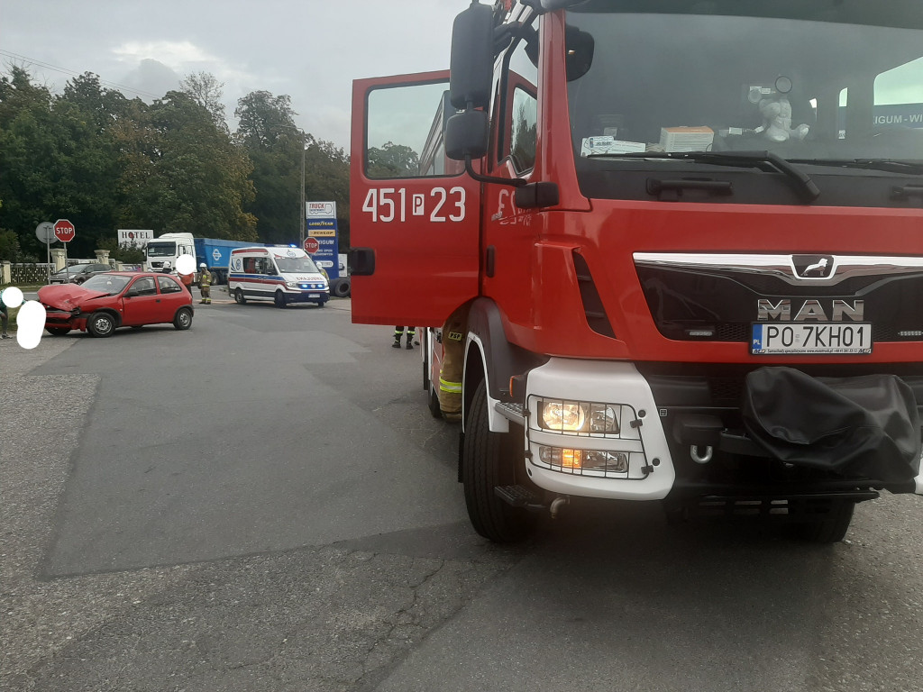 Wypadek w Witaszycach