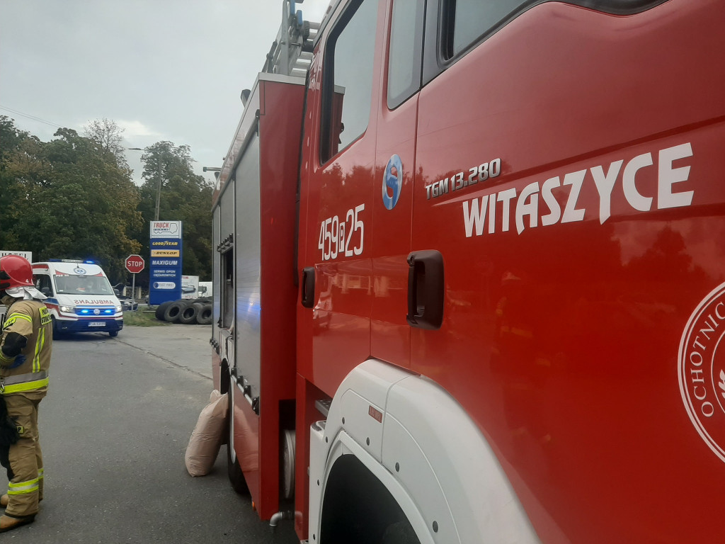 Wypadek w Witaszycach