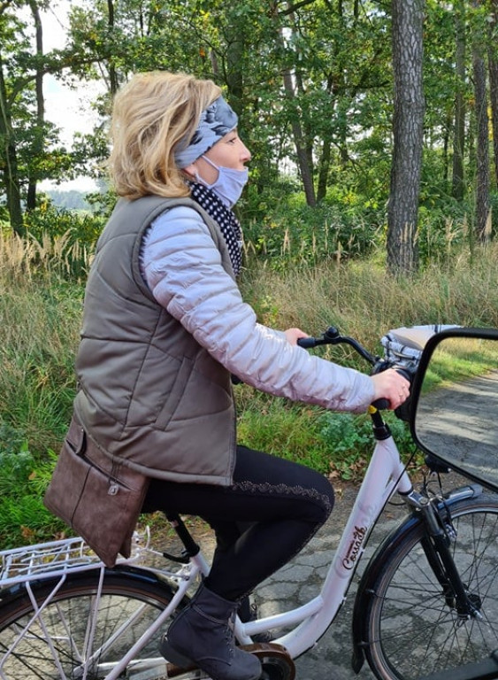 136 osób i 14 km na rowerach