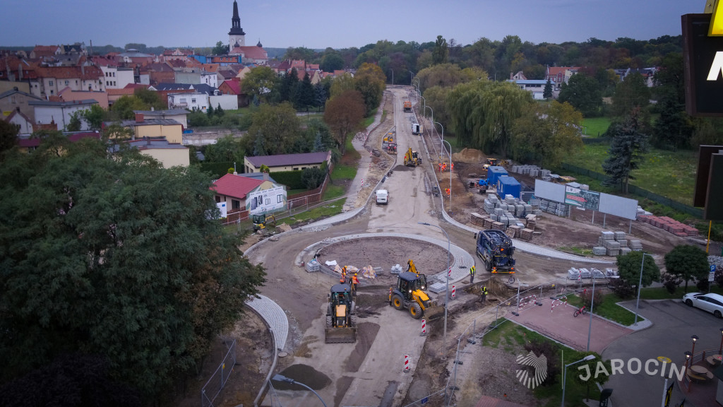 Nowe rondo w centrum Jarocina już powstaje
