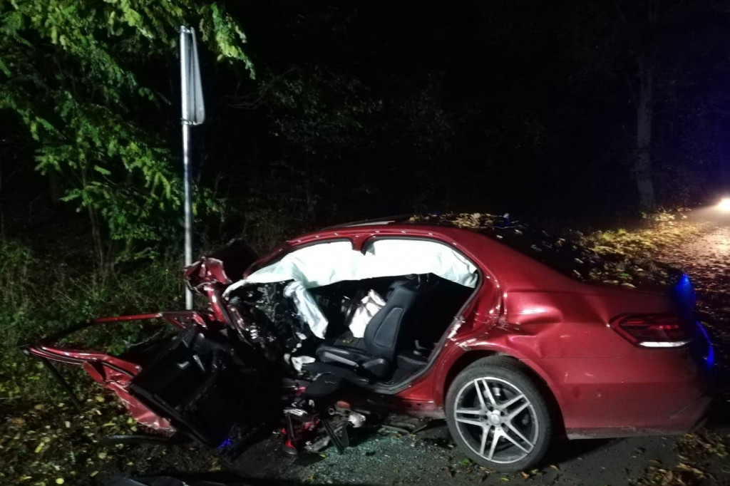 Wilkowyja. Wypadek w środku nocy