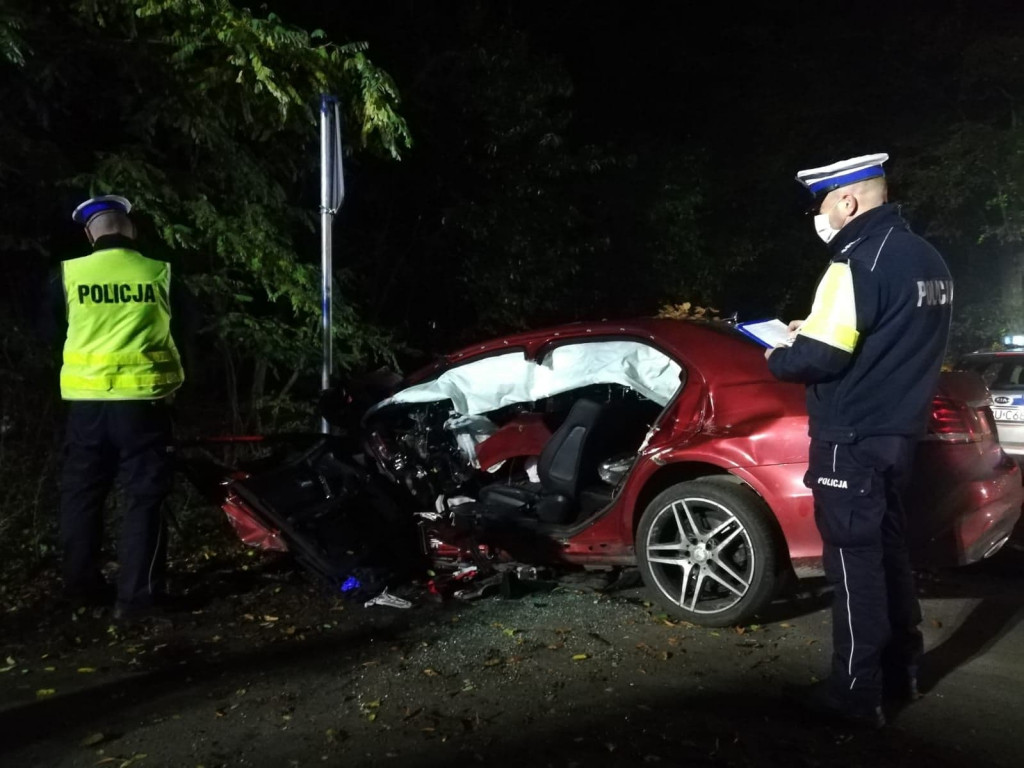Wilkowyja. Wypadek w środku nocy