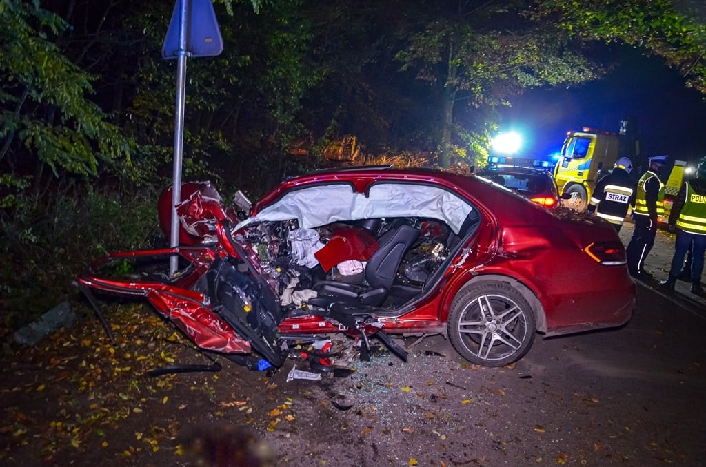 Wilkowyja. Wypadek w środku nocy