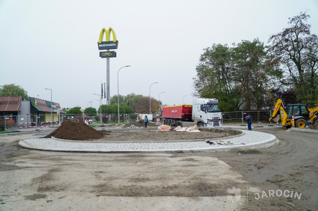 Nowe rondo w centrum Jarocina już powstaje