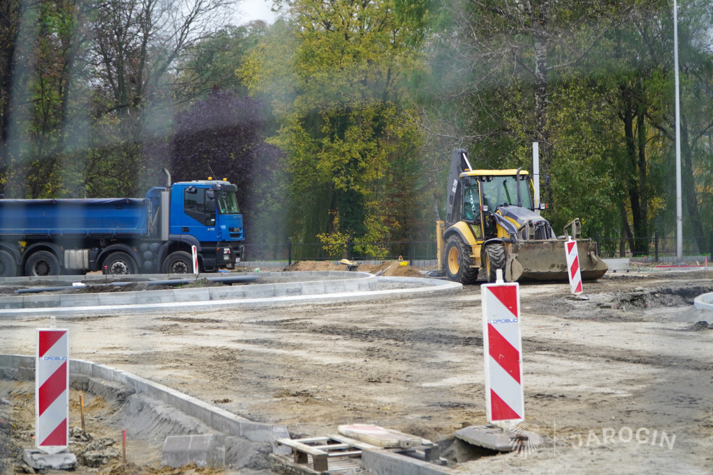 Nowe rondo w centrum Jarocina już powstaje