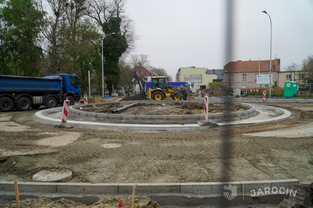 Nowe rondo w centrum Jarocina już powstaje
