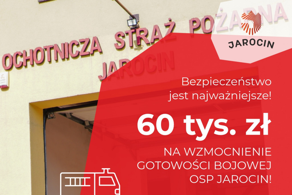 Remont przed remizą OSP w Jarocinie