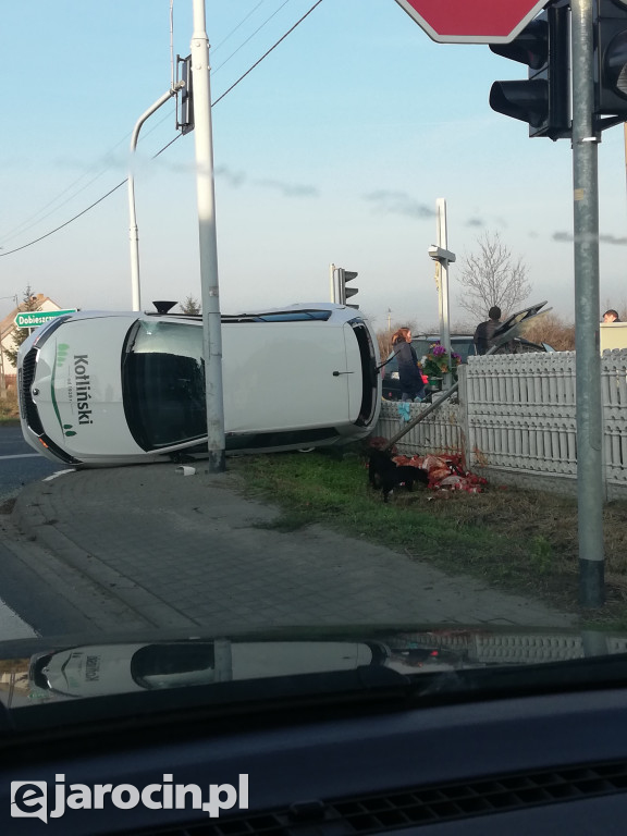 Sucha. Zderzenie dwóch samochodów