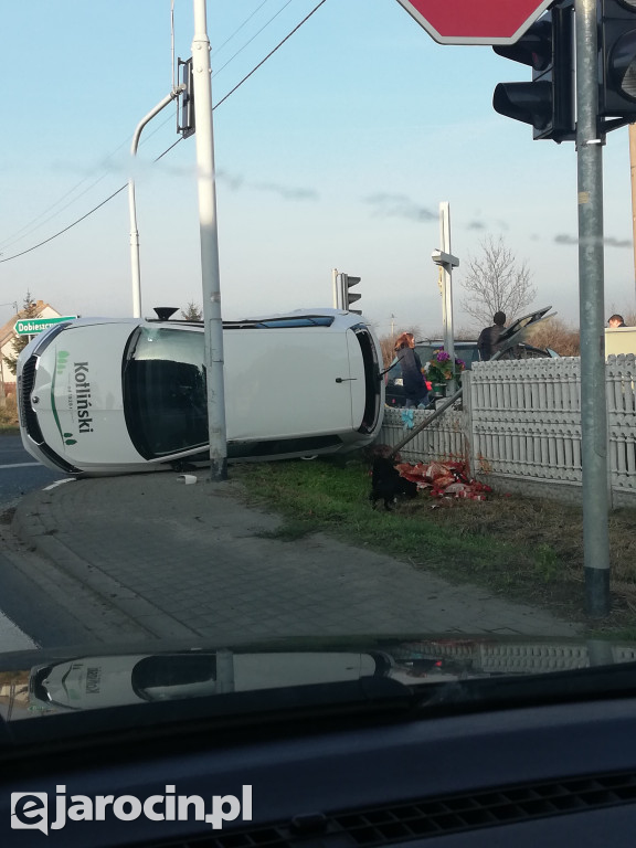 Sucha. Zderzenie dwóch samochodów